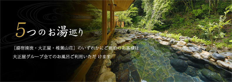 5つのお湯巡り